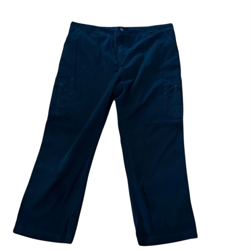 Carhartt Ripstop EMS Nurse Medical Scrub Cargo Utility Black Pants Sz XXL